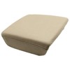 GXARTS Leather Center Console Lid Armrest Cover Beige Tan Compatible