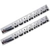 Duramax Badge Emblems 2-Piece in Chrome with Blue for 2007-2020