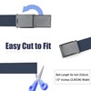 Mile High Life Canvas Web Belt | Cut to Fit