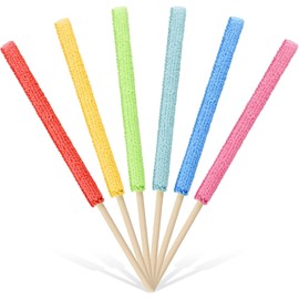 Honeydak 6 piezas de microfibra con detalles de plumero mini herramienta de limpieza de hendiduras para coche, limpiador de ventilación de aire, cepillo para polvo de limpieza para el hogar, ventana