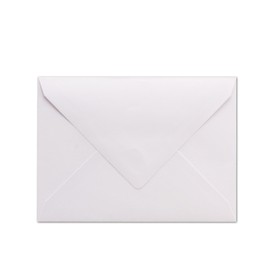 Glüxx-Agent 50 envelopes DIN C6 - White lined with white tissue paper - 11.4 x 16.2 cm - 100 g/m² wet-glue envelopes from your