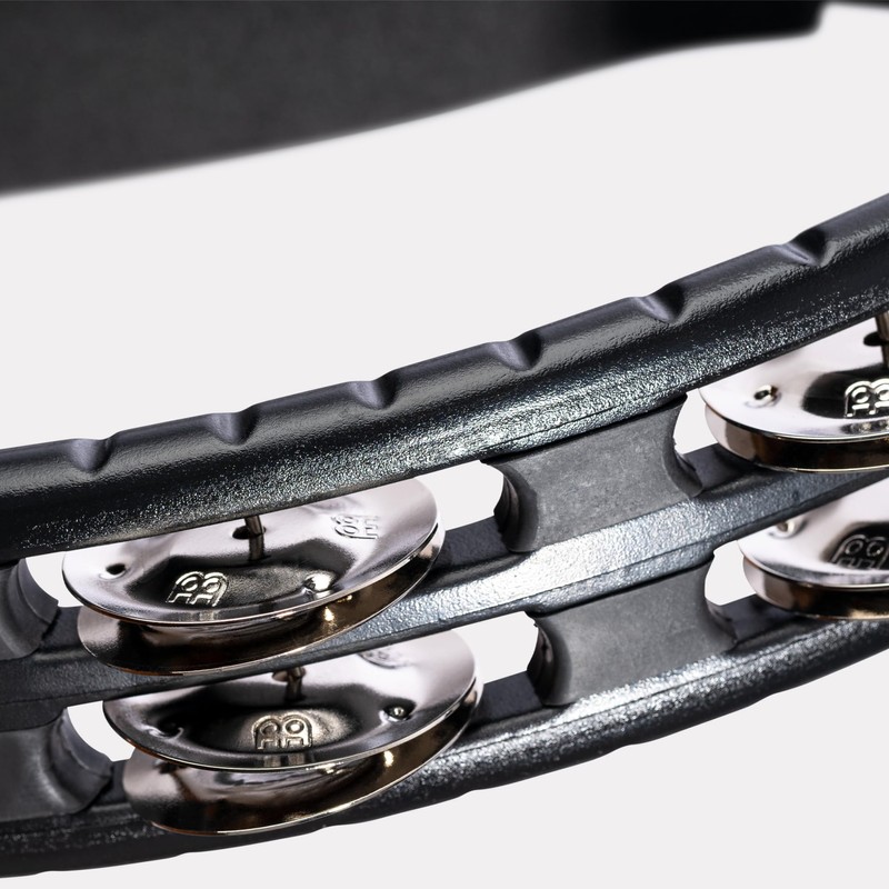 Meinl TMT1BK Hand Tambourine and Steel Jingles - Black