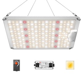 iPower 2024 1050W LED Grow Light, Dimmable Full Spectrum with Mean Well Driver and Upgraded Diodes, for Indoor Hydroponics Seeding, Flower, Veg