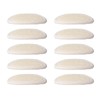 10pcs Loofah Facial Exfoliating Pads Round Shaped Reusable Gentle Scrubbing