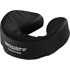 Master Massage Ultra Plush Face Cushion Pillow, Face Cradle Pad, Face Cradle Cushion for Portable Massage Table/Chair (Black)