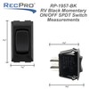 RecPro RV Single Pole Double Throw Momentary Switch | On/Off