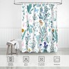 MAYZUS Extra Long Shower Curtain 72 x 84 Inch, Tall