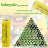 Yibatopow 16 Packs AA 200mAh Ni-CD 1.2V Rechargeable Batteries, Pre