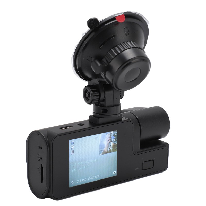3 Channel Dash Cam Wireless WiFi Car Camera Infrared Night