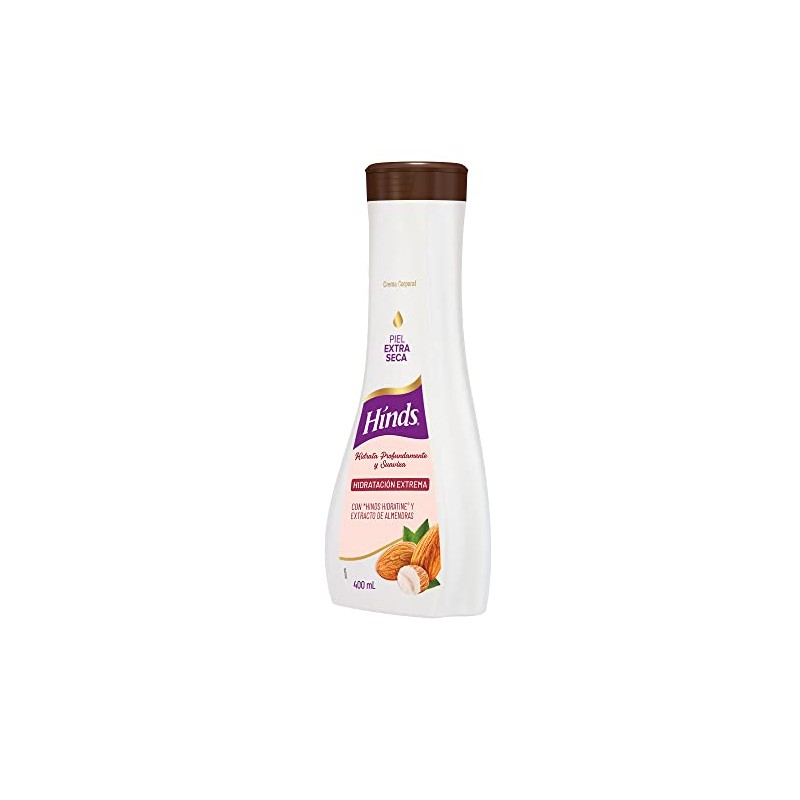 Hinds Crema Corporal Hidratación Extrema Almendras Hidrata Profundamente Suaviza Enriquecida