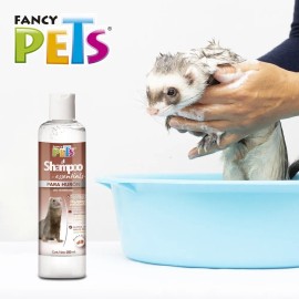 Shampoo Essentials Para Hurón 250 Ml Fancy Pets Piel Delicada con Aloe y Glicerina