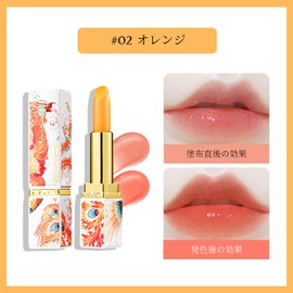 Lynlyulinger Warm Color Changing Lips, Velvet Texture, Plant Ingredients, Long Time Moisturizing, Non-Drying, Blood Tone, Non-Stick, Lip Care, Color Balm