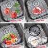 Orgneas Sink Protectors for Kitchen Sink, Universal Double Bowl Sink