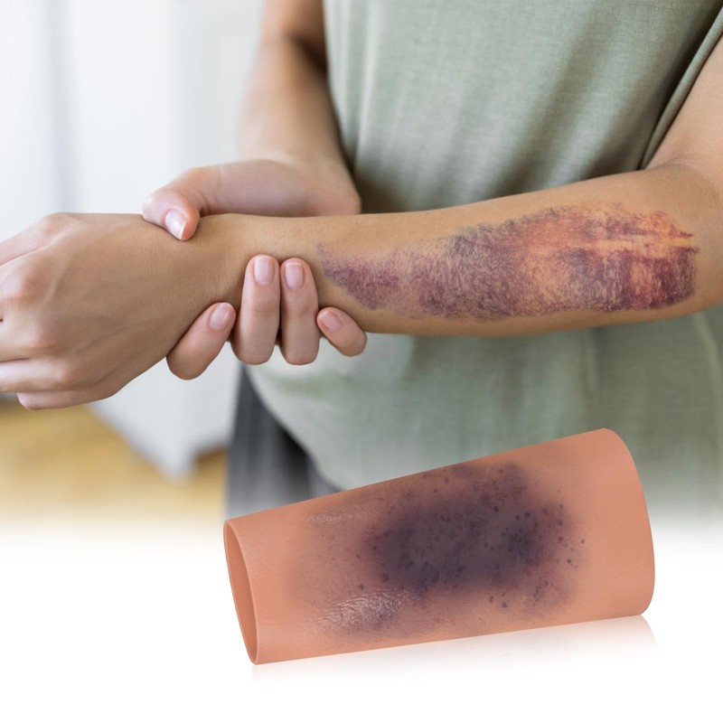 MedEduQuest Bruise Wound Care Training Sleeve, Wound Packing Trainer for