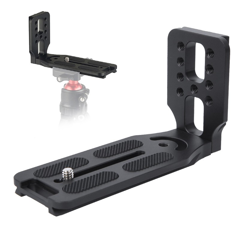 132C All Metal Universal Camera Quick Release L Plate Tripod