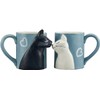 Sun Art SAN2754-1 “Rabbits” Kissing Pair of Mugs, 11.2 fl.