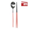 am Italian 4-person cutlery set square solid all-in-one 4P (spoon