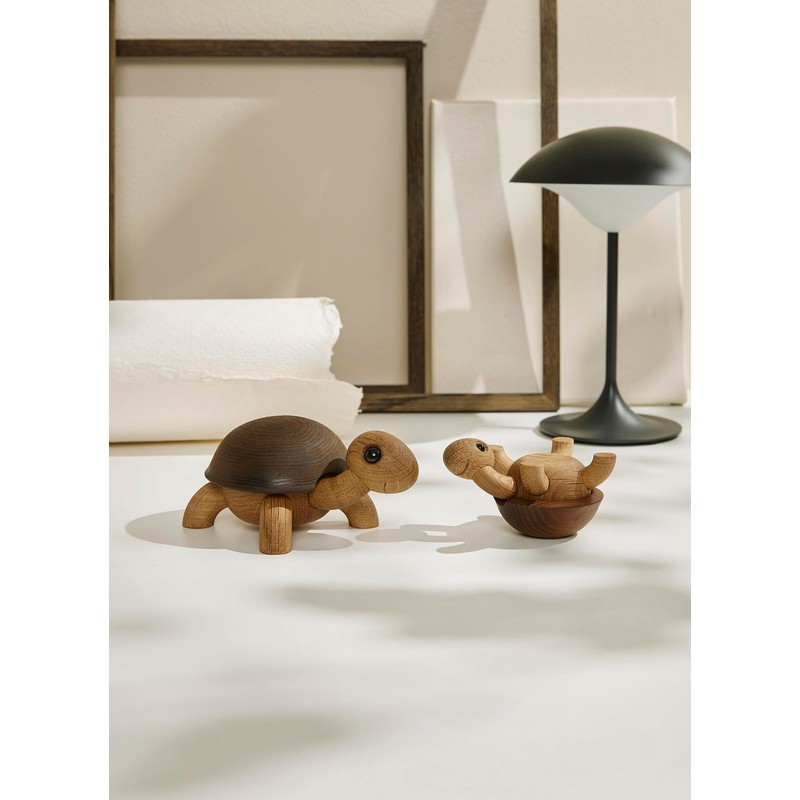 Spring Copenhagen Adorable Wooden Turtle Decoration - Slowy: Handmade Home