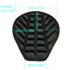 3D Shock-Absorption Motorcycle Seat Cushion Breathable Comfortable Seat Cushion Pressure