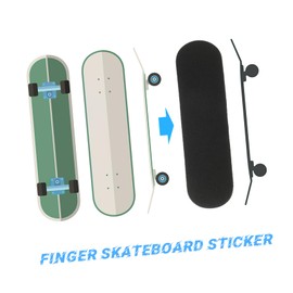 Vaguelly 10pcs Finger Anti-slip Pad Supplies Foams Grip Tape for Fingerboards Non-skid Finger Stickers Grip Tapes for Fingerboards Non Slip Foam Grip Tape Nonslip Finger Tapes