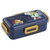 Skater Ag+ Silver Ion, Antibacterial, Fluffy, Dome-Shaped Lid, Bento Box,