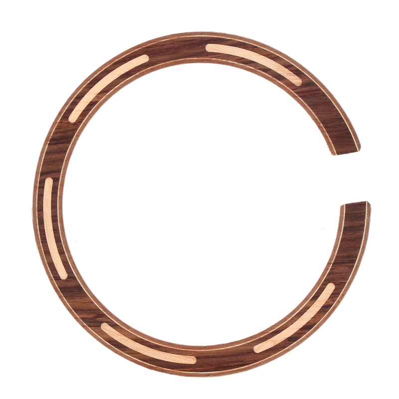 Guitar Soundhole Decal SelfAdhesive Ring Sticker Decoration Accessories Maple Rosewood