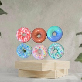 Donut Soap| Bakery| Glaze Donut soap| Birthday| Sprinkles| Party favors| Drizzle Body Care Friend - Specification: 1 Dozen (12) Mix Donuts