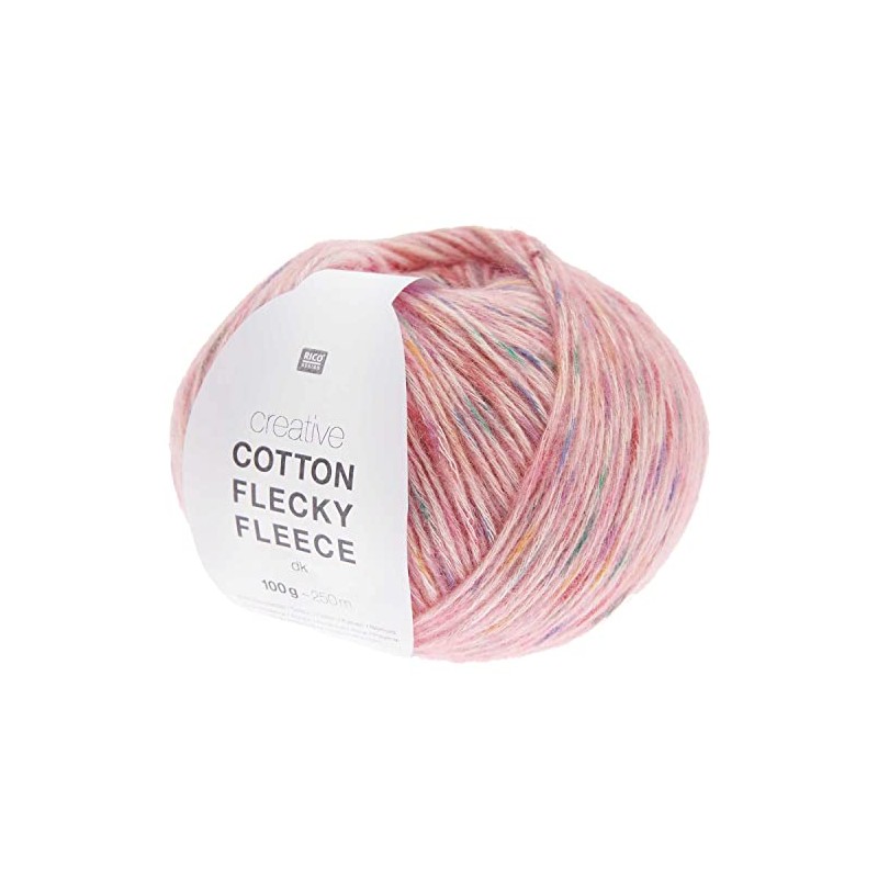 Cotton Blend Yarn Rico Creative Cotton Flecky Fleece Colour 09