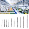 Machine Tap, 10 Pieces Mini Hand Taps with Metric Thread,