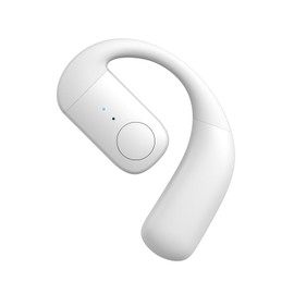 Wireless Single Earbud Bluetooth Headset mit Mikrofon Handy Telefon Freisprech Open Ear Einzeln Sportkopfhörer Kabellos mit Ohrbügel Schnurlos Ohrhörer Freisprecheinrichtung Ohr für Sport Fahren