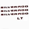 2019-2025 4pack OEM Nameplate with LT Emblem 3D Letters Badge