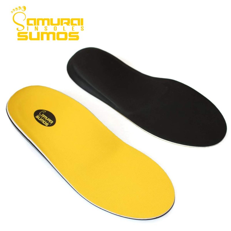 Samurai Insoles Sumos - Ortesis súper acolchada para pies planos,