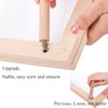 Cedilis Set of 2 Stackable Wood Pasta Herb Drying Rack,