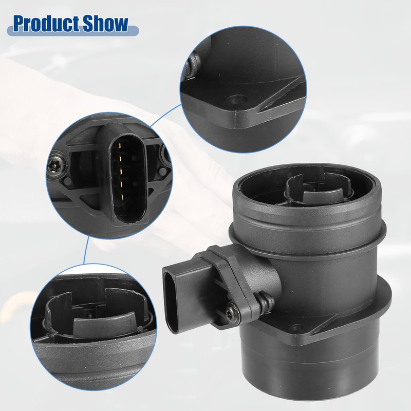 A ABSOPRO Mass Air Flow Meter MAF Sensor for Volkswagen