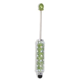 【P227】Creative DIY Rhinestone DIY Pens. Different Designs and prices:_Matcha green JPM1970012 5PCS