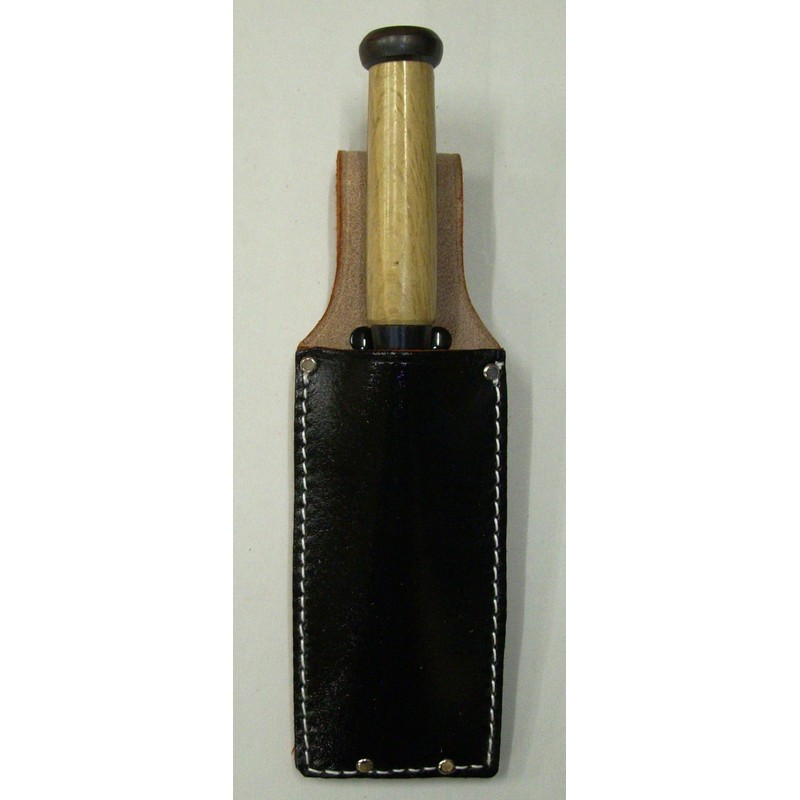 Kozuchi SC-02 Black Floor Leather Chisel Case, 1.0 x 4