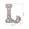 PATIKIL Diamond Art Keychains, 1 PCS Diamond Art Painting Letters