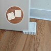 Two-Way Door Stoppers, Doorstop Wedge, Small Size Cube Rubber Door
