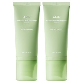 Partner_Reference Aviv Houttuynia cordata Mild Sun Cream Relief Tube SPF50+ PA++++ 50ml 2pcs / 아비브 어성초 마일드 선크림 릴리프튜브 SPF50+ PA++++ 50ml 2개