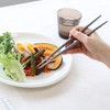 Cutipol G029GR GOA Gray Silver Chopsticks + Chopsticks Rest Set