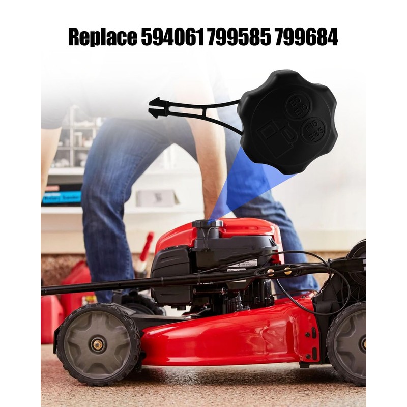 594061 Fuel Tank Cap Fit for Craftsman 163cc 21" Self-Propelled