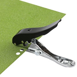 Tissting Alicates Perforadores Redondos de 8 mm, Perforadora de Agujeros Individuales para Carpintería, 13 x 9 x 2 cm Perforadora Pequeña de Metal para Cinturones, Tarjetas de Papel, Piel Fina