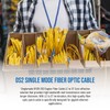 NewYork Cables™ 1M OS2 LC to ST Fiber Patch Cable