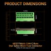 68321746AA Can Bus Connector Compatible with Chrysler Pacifica Voyager Jeep