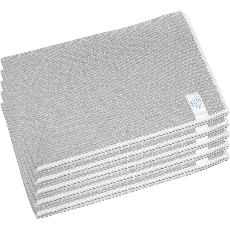 HELOME Microfibre Drying Cloth (Pack of 5) Extra Absorbent 38