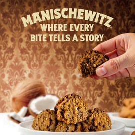 Manishewitz Rocky Road Macaroons, 10oz (2 Pack) | Coconut Macaroons | Resealable Bag | Dairy Free | Gluten Free Coconut Cookie | Kosher for Passover