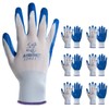 ANDANDA Work Gloves, Men's Work Gloves with Nitrile Coating, Gardening