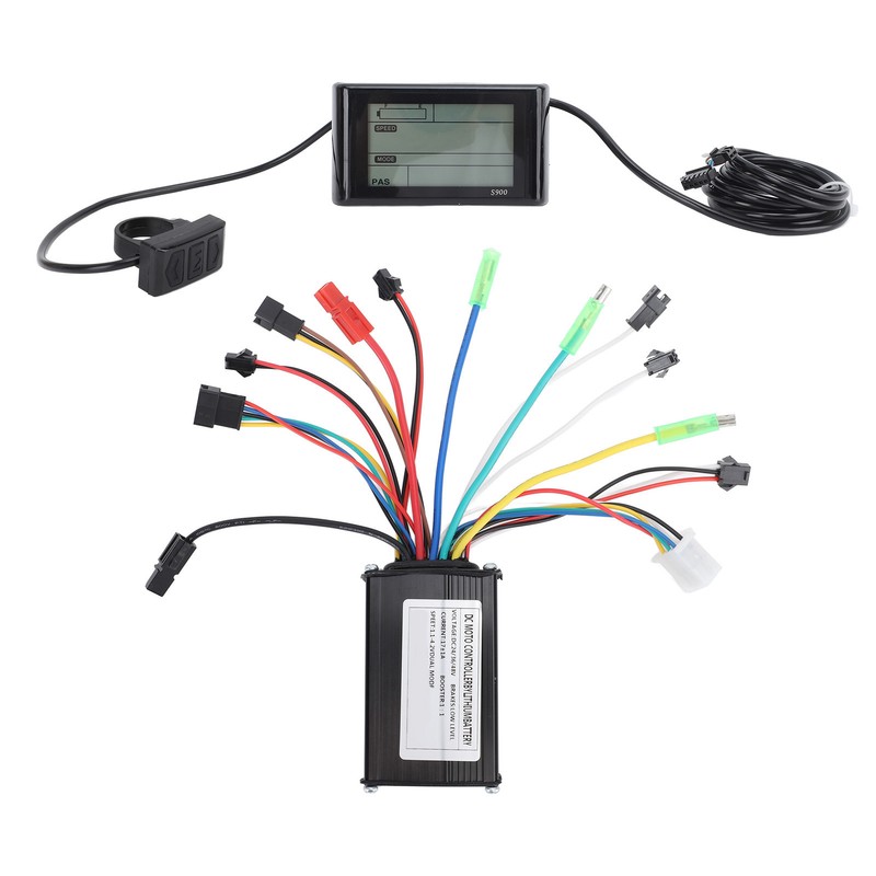 36V 48V Electric Bike Conversion Kit 17A 3 Mode Controller