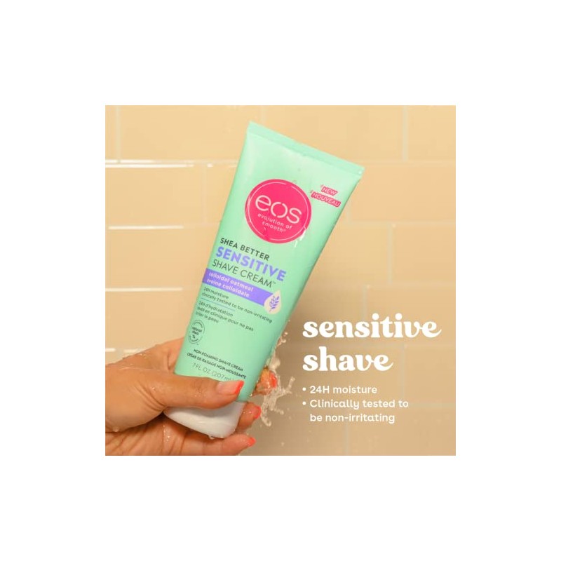 Eos Sensitive Skin Shave Cream, 7 Ounce