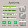 VIVOSUN Wall-Mounted Hydroponic Grow Kit, 1 Layers 36 Plant Sites